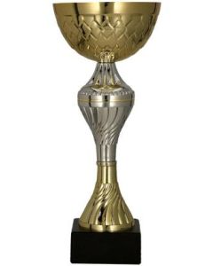 Gold-silver metal cup
